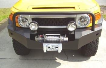 Установка автолебедок