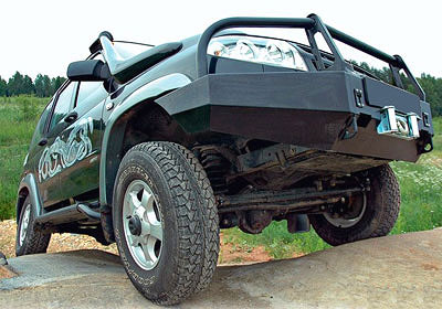 Установка усиленных бамперов